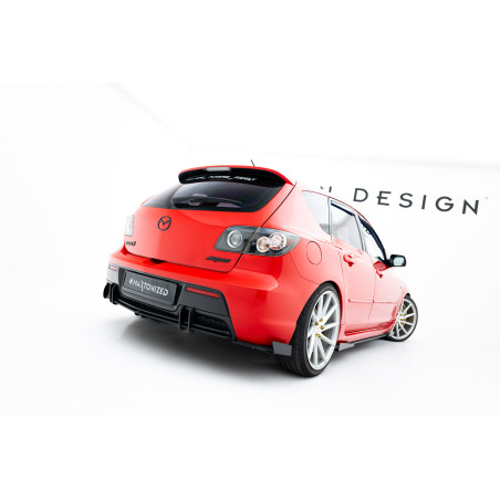 DIFFUSORE POSTERIORE street pro Mazda 3 MPS Mk1 EU Version (Cod. M-MA3MPS1CNC-RS2B)
