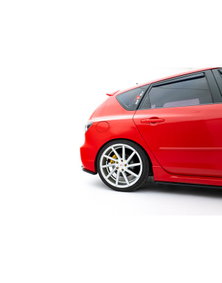Splitters posteriori laterali Street Pro Mazda 3 MPS Mk1 EU Version (Cod. M-MA3MPS1CNC-RSD2B)