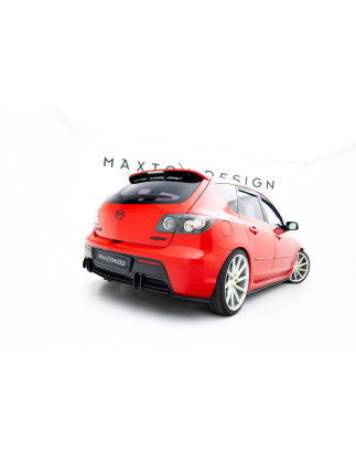 Splitters posteriori laterali Street Pro Mazda 3 MPS Mk1 EU Version (Cod. M-MA3MPS1CNC-RSD2B)