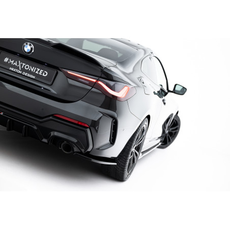 Splitters posteriori laterali V.7 BMW 4 M-Pack G22 / G23 / G22 Facelift / G23 Facelift (Cod. M-BM-4-