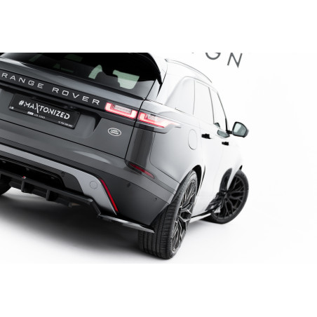 Splitter posteriore (con barre verticali) V.2 Land Rover Range Rover Velar R-Dynamic Mk1 (Cod. M-LR-