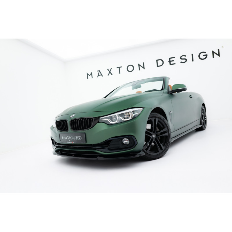SPLITTER ANTERIORE BMW 4 Cabrio / Coupe F33 / F32 (Cod. M-BM-4-F33-CA-FD1G)