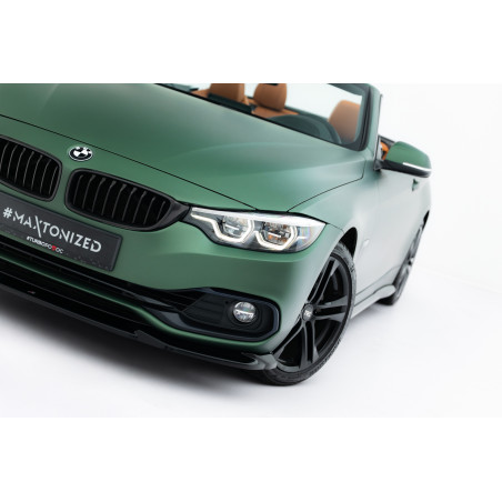 SPLITTER ANTERIORE BMW 4 Cabrio / Coupe F33 / F32 (Cod. M-BM-4-F33-CA-FD1G)