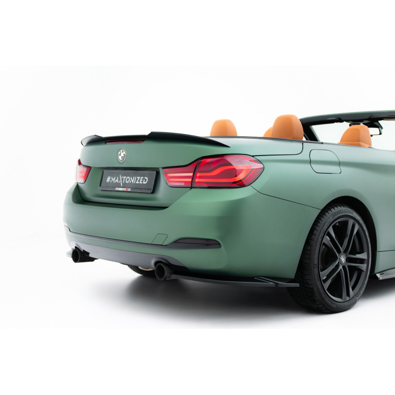 Splitters posteriori laterali BMW 4 Cabrio / Coupe F33 / F32 (Cod. M-BM-4-F33-CA-RSD1G)