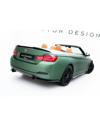 Splitters posteriori laterali BMW 4 Cabrio / Coupe F33 / F32 (Cod. M-BM-4-F33-CA-RSD1G)