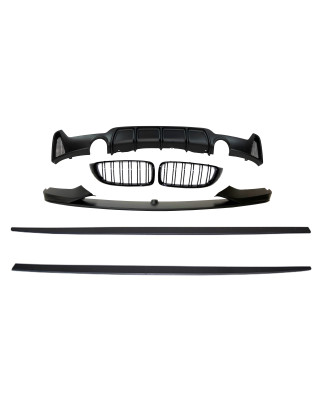 Kit Estetico BMW F32 / F33 / F36 14 Look M Performance 2 Uscite (Cod. E-TCB10271024F318F330)