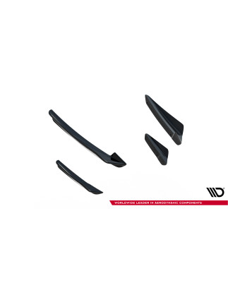 paraurti anteriore Wings (Canards) Skoda Octavia RS Mk4 (Cod. M-SK-OC-4-RS-CAN1)