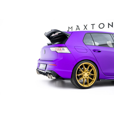 Splitters posteriori laterali V.6 for Volkswagen Golf R  Mk8 Facelift (Cod. M-VW-GO-8-R-RSD6G)