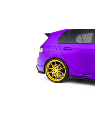 Splitters posteriori laterali V.6 for Volkswagen Golf R  Mk8 Facelift (Cod. M-VW-GO-8-R-RSD6G)
