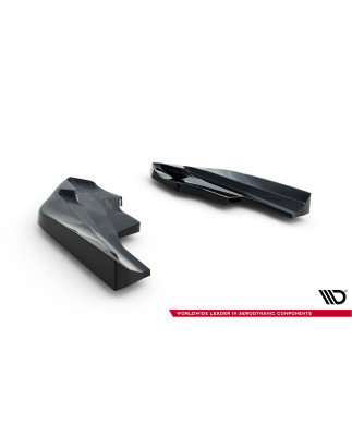 Splitters posteriori laterali V.6 for Volkswagen Golf R  Mk8 Facelift (Cod. M-VW-GO-8-R-RSD6G)