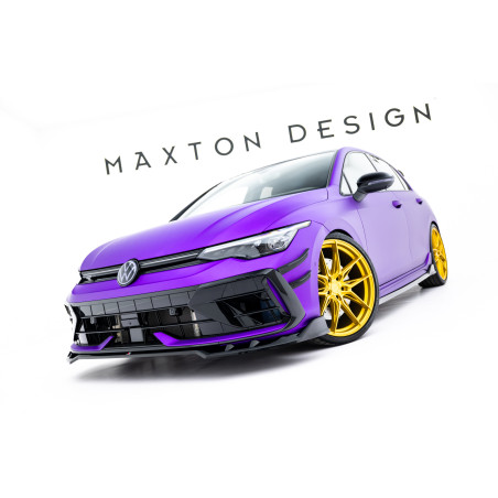 SPLITTER ANTERIORE V.1 Volkswagen Golf R  Mk8 Facelift (Cod. M-VW-GO-8F-R-FD1G)