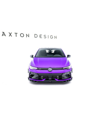 SPLITTER ANTERIORE V.1 Volkswagen Golf R  Mk8 Facelift (Cod. M-VW-GO-8F-R-FD1G)