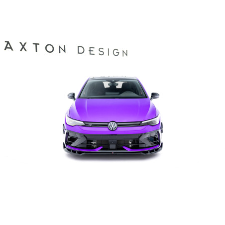 SPLITTER ANTERIORE V.1 Volkswagen Golf R  Mk8 Facelift (Cod. M-VW-GO-8F-R-FD1G)