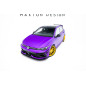 SPLITTER ANTERIORE V.2 Volkswagen Golf R  Mk8 Facelift (Cod. M-VW-GO-8F-R-FD2G)