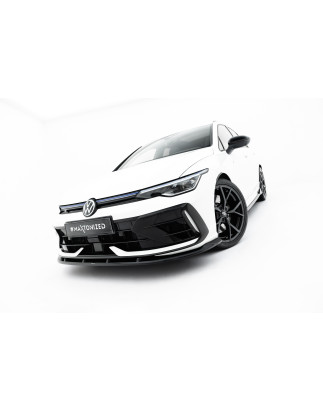 SPLITTER ANTERIORE V.2 Volkswagen Golf R  Mk8 Facelift (Cod. M-VW-GO-8F-R-FD2G)