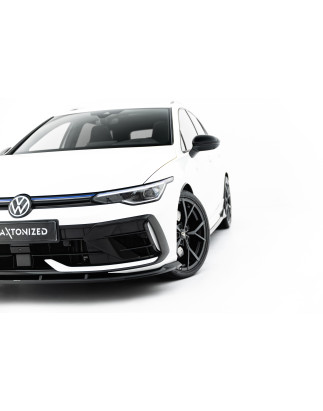 SPLITTER ANTERIORE V.2 Volkswagen Golf R  Mk8 Facelift (Cod. M-VW-GO-8F-R-FD2G)