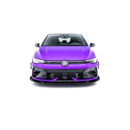 SPLITTER ANTERIORE V.3 + Flaps Volkswagen Golf R  / Variant Mk8 Facelift (Cod. M-VW-GO-8F-R-FD3G+FSF