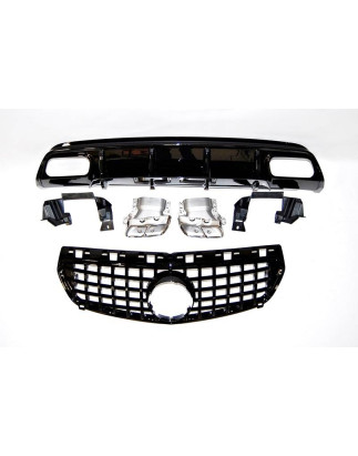 Kit Estetico Mercedes W176 2012-2015 Look GT (Cod. E-TCM01320227)
