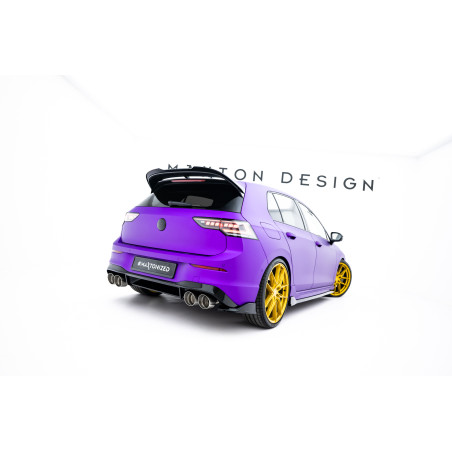 Splitters posteriori laterali V.7 Volkswagen Golf R  Mk8 / Mk8 Facelift (Cod. M-VW-GO-8F-R-RSD1G)