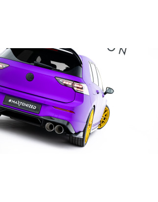 Splitters posteriori laterali V.7 Volkswagen Golf R  Mk8 / Mk8 Facelift (Cod. M-VW-GO-8F-R-RSD1G)