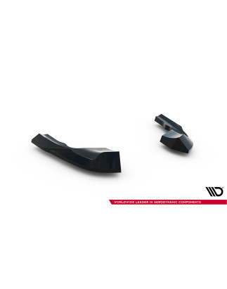 Splitters posteriori laterali V.8 Volkswagen Golf R  Mk8 / Mk8 Facelift (Cod. M-VW-GO-8F-R-RSD2G)