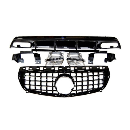 Kit Estetico Mercedes W176 2012-2015 Look GT (Cod. E-TCM01320227)