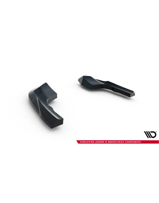 Splitters posteriori laterali V.8 Volkswagen Golf R  Mk8 / Mk8 Facelift (Cod. M-VW-GO-8F-R-RSD2G)