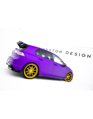 Diffusori minigonne V.4 Volkswagen Golf R  Mk8 / Mk8 Facelift (Cod. M-VW-GO-8F-R-SD1G)