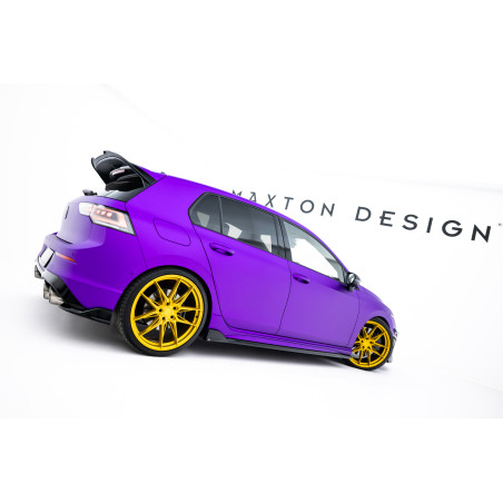 Diffusori minigonne V.4 Volkswagen Golf R  Mk8 / Mk8 Facelift (Cod. M-VW-GO-8F-R-SD1G)