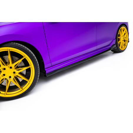 Diffusori minigonne V.4 Volkswagen Golf R  Mk8 / Mk8 Facelift (Cod. M-VW-GO-8F-R-SD1G)