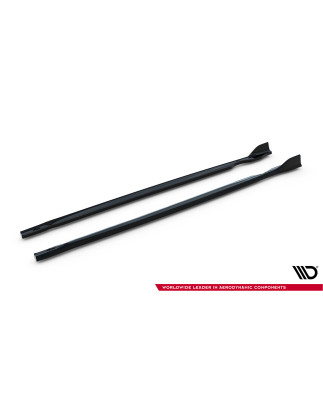 Diffusori minigonne V.4 Volkswagen Golf R  Mk8 / Mk8 Facelift (Cod. M-VW-GO-8F-R-SD1G)