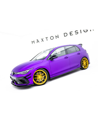 Diffusori minigonne V.5 Volkswagen Golf R  Mk8 / Mk8 Facelift (Cod. M-VW-GO-8F-R-SD2G)