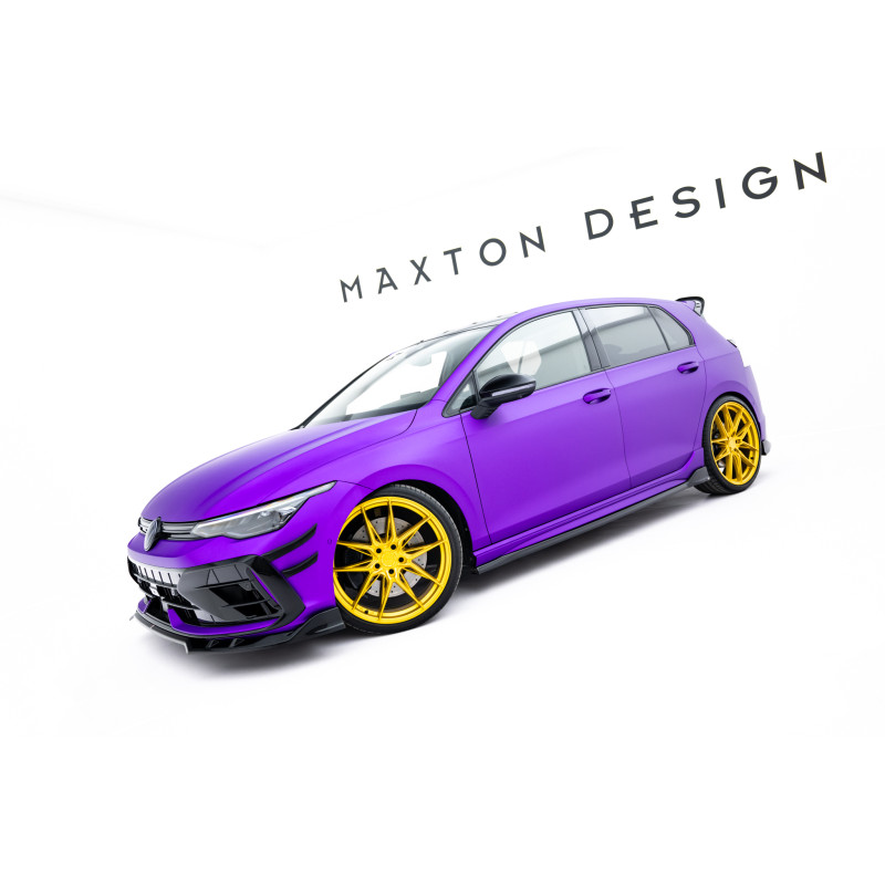 Splitters Set V.1 Volkswagen Golf R  Mk8 Facelift (Cod. M-VW-GO-8F-R-SET1)