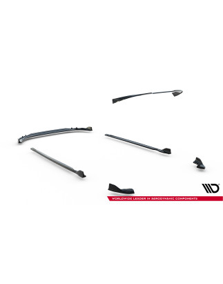 Splitters Set V.1 Volkswagen Golf R  Mk8 Facelift (Cod. M-VW-GO-8F-R-SET1)