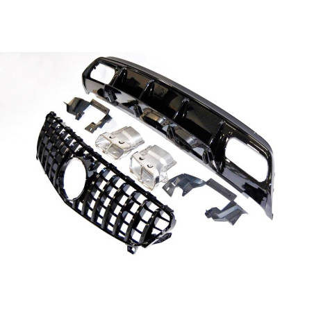 Kit Estetico Mercedes W176 2016-2018 Look GT (Cod. E-TCM01320228)