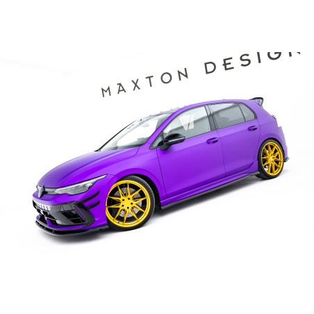 Splitters Set V.2 Volkswagen Golf R  Mk8 Facelift (Cod. M-VW-GO-8F-R-SET2)
