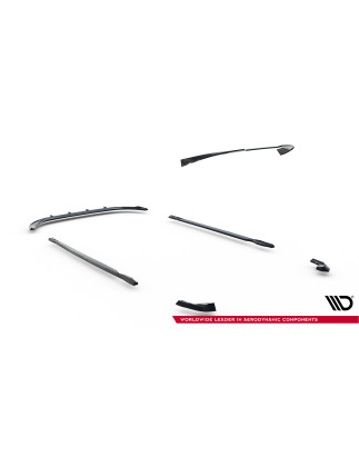 Splitters Set V.2 Volkswagen Golf R  Mk8 Facelift (Cod. M-VW-GO-8F-R-SET2)