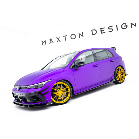 Splitters Set V.3 Volkswagen Golf R  Mk8 Facelift (Cod. M-VW-GO-8F-R-SET3)