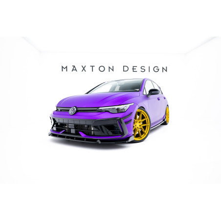 Splitters Set V.3 Volkswagen Golf R  Mk8 Facelift (Cod. M-VW-GO-8F-R-SET3)