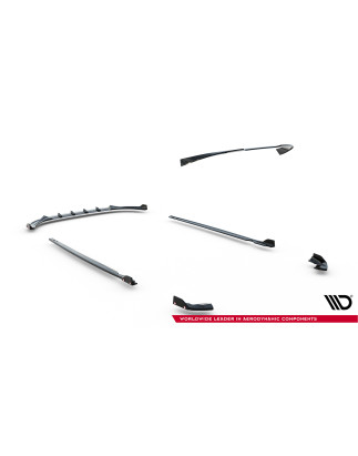 Splitters Set V.3 Volkswagen Golf R  Mk8 Facelift (Cod. M-VW-GO-8F-R-SET3)