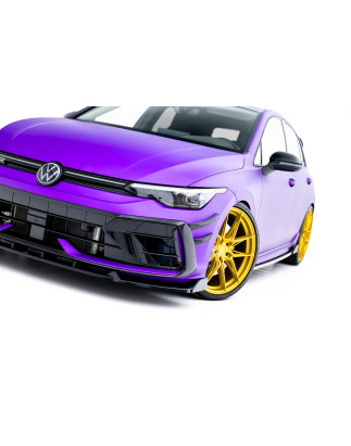 Splitters Set V.4 Volkswagen Golf R  Mk8 Facelift (Cod. M-VW-GO-8F-R-SET4)