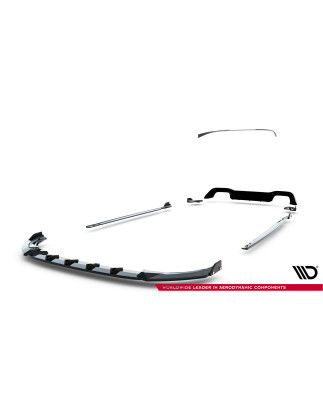 Splitters Set V.4 Volkswagen Golf R  Mk8 Facelift (Cod. M-VW-GO-8F-R-SET4)