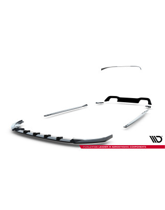 Splitters Set V.5 Volkswagen Golf R  Mk8 Facelift (Cod. M-VW-GO-8F-R-SET5)
