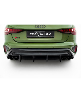 Sottoparaurti posteriore Audi S3 Sportback 8Y Facelift (Cod. M-AU-S3-8YF-S-RS1G-SBOO_OO)