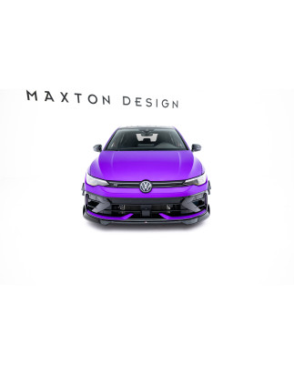 SPLITTER ANTERIORE V.4 Volkswagen Golf R  Mk8 Facelift (Cod. M-VW-GO-8F-R-FD4G)