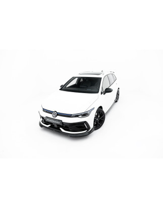 SPLITTER ANTERIORE V.4 Volkswagen Golf R  Mk8 Facelift (Cod. M-VW-GO-8F-R-FD4G)