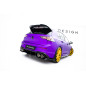 Splitter posteriore (con barre verticali) V.2 Volkswagen Golf R  Mk8 / Mk8 Facelift (Cod. M-VW-GO-8F