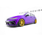 Splitters Set V.6 Volkswagen Golf R  Mk8 Facelift (Cod. M-VW-GO-8F-R-SET6)