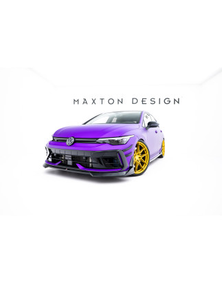 Splitters Set V.6 Volkswagen Golf R  Mk8 Facelift (Cod. M-VW-GO-8F-R-SET6)