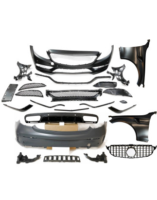 Kit Estetico Mercedes W205 2014-2018 Coupe Look AMG C63 (Cod. E-TCM0200015402360143N2045)